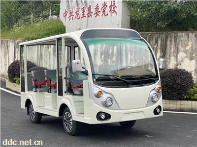  专用11座景区燃油观光车